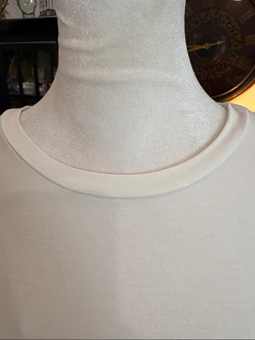 Trina Turk Torme White Knit Top Sleeveless Keyhole Back Size S View 2